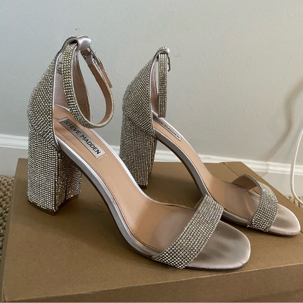 STEVE MADDEN sparkly heels